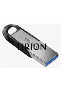 Флеш диск Sandisk 128Gb Cruzer Ultra Flair SDCZ73-128G-G46 USB3.0 серебристый/черный