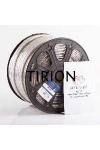 LED лента 220 В, 6.5x13 мм, IP67, SMD 5730, 60 LED/m, цвет свечения теплый белый, 100 м
