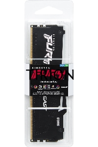 Оперативная память Kingston Fury Beast, DDR5, 8GB (1x8GB), 5600MHz, CL40, с радиатором, RGB, черный