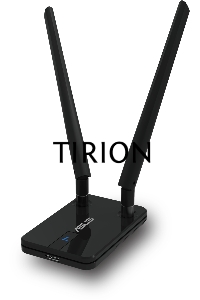 Адаптер ASUS USB-AC58, WI-FI 802.11ac, 400 + 867 Mbps USB 3.0 Adapter +2 внешняя антенна