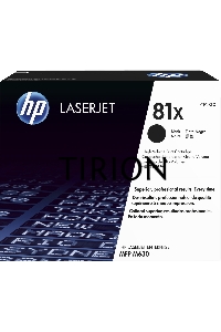 Тонер Картридж HP 81X CF281X черный для HP LJ Pro M630dn/f/h/z (25000стр.)