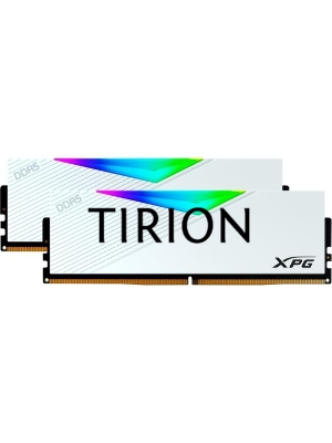 Оперативная память XPG Lancer, DDR5, 32GB (2x16GB), 7200MHz, CL34, с радиаторами, RGB, белый