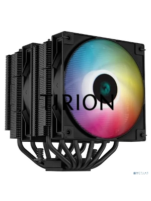 Кулер для процессора DEEPCOOL AG620 BK ARGB черный, 120 мм, алюминий/медь, 1850 об/мин, 29.4 дБ, 4 pin, 260 Вт, 157 мм
