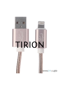 Кабель Cablexpert для Apple CC-G-APUSB02Cu-0.5M, AM/Lightning, серия Gold, длина 0.5м, золото, блистер