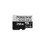 Флеш-накопитель Transcend Карта памяти 256GB UHS-I U3 microSD w/ adapter  A2 Ultra Performance R/W:160/125 MB/s