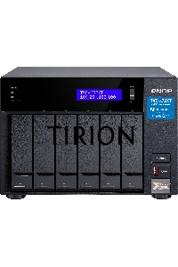 Сетевое хранилище без дисков SMB QNAP TVS-672XT-i3-8G 6-Bay NAS, Intel Core i3-8100T 4-core 3.1 GHz Processor, 8GB DDR4 RAM (max 32GB RAM), 6x 2.5