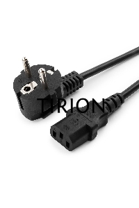 Кабель Gembird Power 250V 10A EUR, VDE Кабель питания сетевой, Евровилка, заземление, 5m (PC-186-VDE-5M)