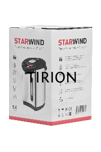 Термопот Starwind STP2251 5л. 750Вт черный/серебристый