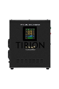 ИБП (инвертор, синус, для котла, настенный) ExeGate FineSine SX-800.LCD.AVR.2SH <800VA/500W, чистая синусоида, цветной LCD-дисплей, AVR, 2*Schuko, линейно-интерактивный, внешняя батарея 12В до 200Ач (поставляется отдельно), крепление настенное/универсальн