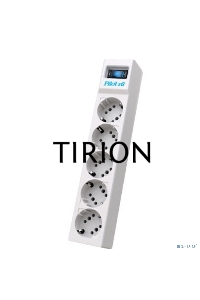 Сетевой фильтр ZIS PILOT Surge protector Pilot SG5 5 outlets (GP), 10A / 2.2kVt, automatic circuit-breaker, 5 m