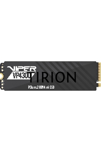 Накопитель SSD Patriot Viper VP4300, 1Tb, PCIe 4.0 x4, M.2 2280, NVMe, R/W 7400/5500, с радиатором