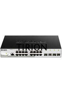 Управляемый коммутатор 2 уровня с 16 портами D-Link DGS-1210-20/ME/B1A 10/100/1000Base-T и 4 портами 1000Base-X SFP