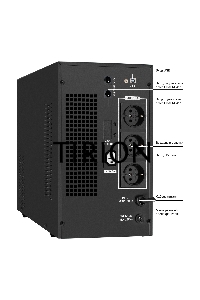 Источник бесперебойного питания (инвертор, синус, для котла) ExeGate SineTower SN-3000.LCD.AVR.3SH.1C13.RJ.USB <3000VA/2400W, чистая синусоида, LCD дисплей, AVR, 3*Schuko+1*C13, RJ45/11, USB, линейно-интерактивный, Black>