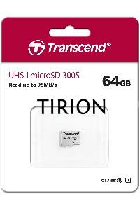 Флеш карта microSD 64GB Transcend microSDXC Class 10 UHS-I U1, (без адаптера), TLC
