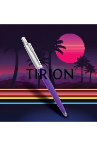 Набор ручек Parker Jotter Originals 80s Retrowave (2186314) Vermilion Red/Indigo Purple M син. черн. блистер ручка шариковая 2шт.