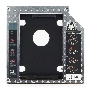 Контейнер для HDD Gembird MF-95-02 Низкопрофильный адаптер для 2.5-дюймового накопителя в отсек 5.25 дюйма, 12 мм