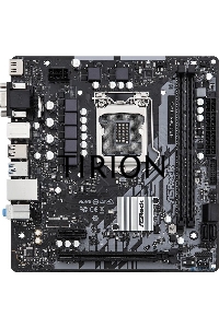 Материнская плата ASRock H510M-HVS R2.0, LGA 1200, Intel H510, 2xDDR4, 4xSATA, 1xPCIe 4.0 x16, 1xPCIe x1, 1xHDMI, 1xVGA, 1x 1Gb LAN, 2xUSB-A 3.2 Gen 1, 4xUSB 2.0, 3x3.5 мм, 7.1, mATX