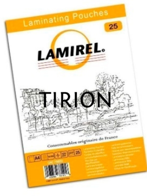 Пленка для ламинирования Fellowes 125мкм A4 (25шт) глянцевая 216x303мм Lamirel (LA-78802)