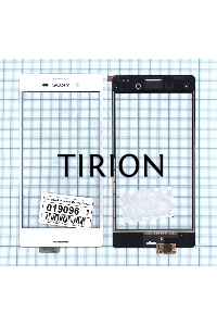 Сенсорное стекло (тачскрин) для Sony Xperia M4 Aqua белое
