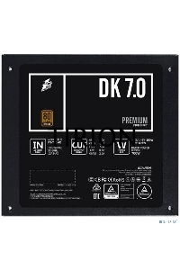 Блок питания 1STPLAYER DK PREMIUM PS-700AX, 700Вт, 80 PLUS Bronze, 120мм, черный