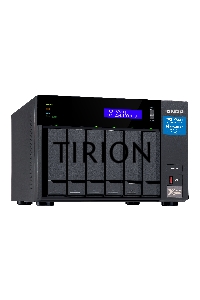 Сетевое хранилище без дисков SMB QNAP TVS-672XT-i3-8G 6-Bay NAS, Intel Core i3-8100T 4-core 3.1 GHz Processor, 8GB DDR4 RAM (max 32GB RAM), 6x 2.5