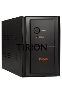 Источник бесперебойного питания ExeGate EP285480RUS SpecialPro UNB-1000.LED.AVR.C13.RJ.USB <1000VA/650W, LED, AVR, 6*IEC-C13, RJ45/11, USB, Black>