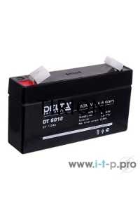 Батарея Delta DT 6012 (6V, 1.2Ah)