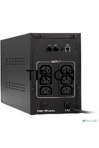 Источник бесперебойного питания ExeGate EP285480RUS SpecialPro UNB-1000.LED.AVR.C13.RJ.USB <1000VA/650W, LED, AVR, 6*IEC-C13, RJ45/11, USB, Black>