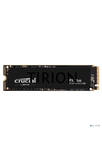 Накопитель SSD Crucial P3 Plus, 2Tb, PCIe 4.0 x4, M.2 2280, NVMe, R/W 5000/4200