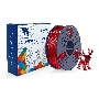 Филамент NVPRINT PLA+ Trasparent Red для 3D печати диаметр 1.75мм  длина 330 метров  масса 1 кг