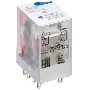 Реле интерфейсное ORM-1 2C 24В DC с LED и тест. кнопкой ONI ORM-1-2C-DC24V-L-B