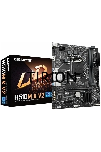 Материнская плата Gigabyte H510M K V2 (rev. 2.0), LGA 1200, Intel Q470, 2xDDR4, 2xSATA, 1xM.2, 1xPCIe 3.0 x16, 1xPCIe 3.0 x1, 1xHDMI, 1x 1Gb LAN, 2xUSB 3.2 Gen 1, 4xUSB 2.0, 3x3.5 мм, 7.1, Micro ATX