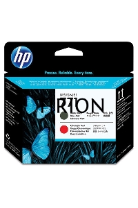 Картридж струйный HP CE017A черный матовый/хроматический красный печатающая головка для HP DJ Z6200