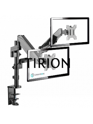 Кронштейн (держатель) ONKRON G140 для двух мониторов 13
