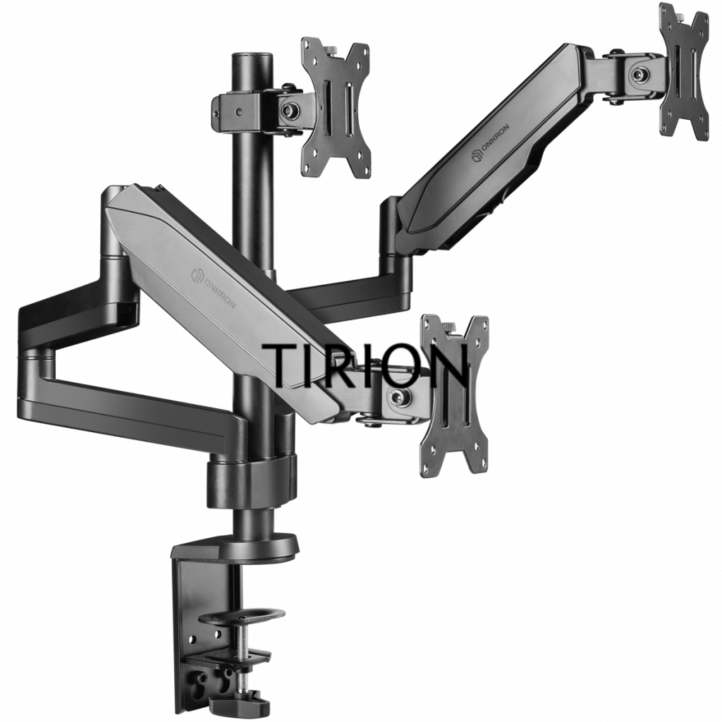 Кронштейн (держатель) ONKRON G280 для трех мониторов 13