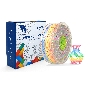 Филамент NVPRINT Silk PLA+ Rainbow 04 для 3D печати диаметр 1.75мм  длина 330 метров  масса 1 кг