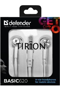 Нaушники Defender BASIC 620 белый