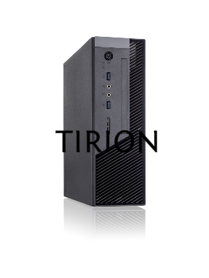 Компьютерный корпус с блоком питания 250Вт. Сase Foxline mITX 250W TFX, 2xUSB3.0, Black/Black Trim, powercord