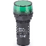 Лампа коммутационный ADDS ?22 мм LED зел. 220В AC/DC ЛK-22 DEKraft Лампа комм. ADDS ?22 мм LED зел. 220В AC/DC ЛK-22 DEKraft