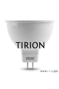 Светодиодная лампа Gauss 13517 LED Elementary MR16 GU5.3 7W 530lm 3000K 1/10/100 0