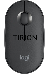 Мышь беспроводная Logitech Pebble M350 графитовый, 1000 dpi, радиоканал, Bluetooth, USB, кнопки - 3