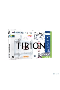 Кронштейн Kromax IDEAL-6 white, для LED/LCD TV 15