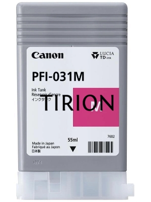 Картридж CANON Pigment Ink PFI-031 Magenta пурпурный (55 мл) для Canon imagePROGRAF TM-240, TM-340