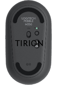 Мышь беспроводная Logitech Pebble M350 графитовый, 1000 dpi, радиоканал, Bluetooth, USB, кнопки - 3
