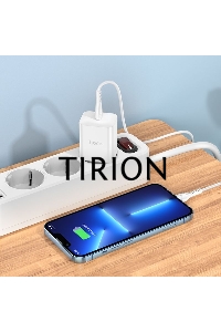 Сетевое зар./устр. Hoco N27 White 20W 3A+2.22A+1.67A (PD+QC+AFC) USB-C универсальное белый
