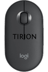 Мышь беспроводная Logitech Pebble M350 графитовый, 1000 dpi, радиоканал, Bluetooth, USB, кнопки - 3