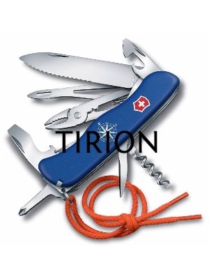 Нож перочинный Victorinox Skipper 0.9093.2WS с фиксатором лезвия 18 функций со шнурком синий
