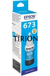Чернила Epson 673 C13T673298 (аналог C13T67324A) голубой 70мл для Epson L800/L810/L850/L1800