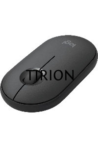 Мышь беспроводная Logitech Pebble M350 графитовый, 1000 dpi, радиоканал, Bluetooth, USB, кнопки - 3