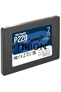 Накопитель SSD Patriot P220, 2TB, SATA III, 2.5